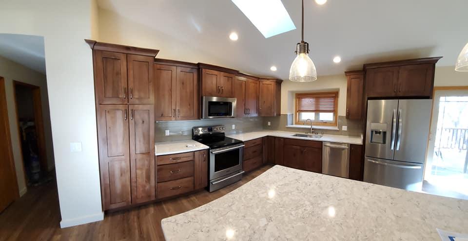 Custom kitchen remodel by Noble Woodworks — Billings MT contractor
